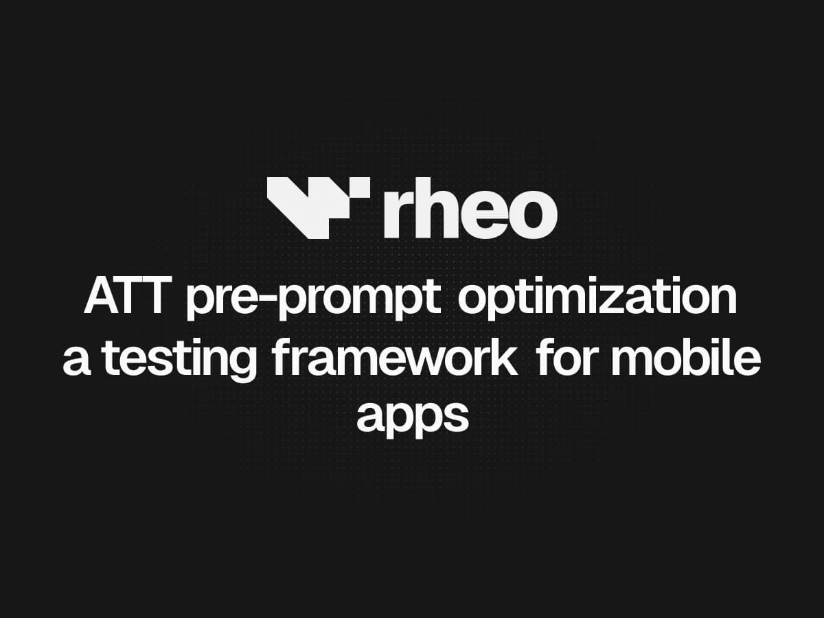 Rheo flow canvas with onboarding screens connected in the visual editor