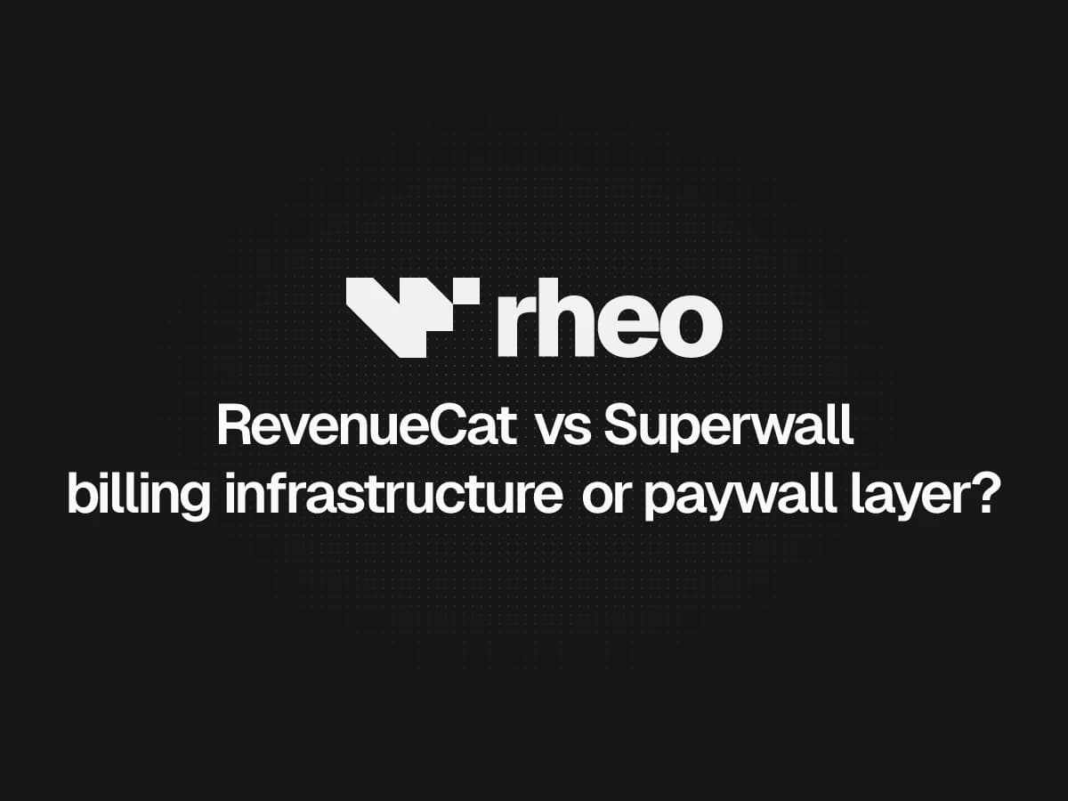 Comparison diagram of billing, paywall, and journey layers in a mobile subscription stack